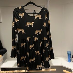 BuddyLove Leopard Tunic Dress